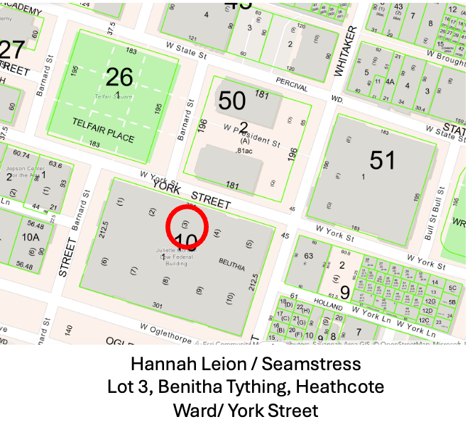 Hannah Leion / Juliette Gordon Low Federal Building Location