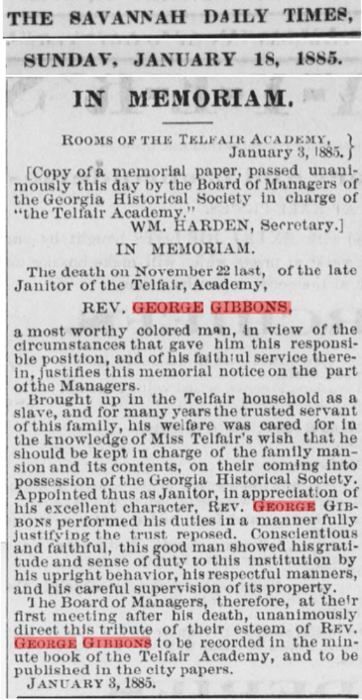 The Telfair Academy of Arts and Sciences