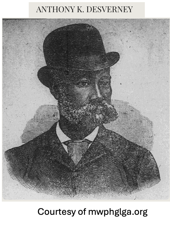Anthony Kirk Desverney, Cotton Merchant