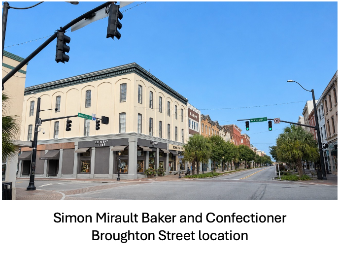 Simon Mirault, Baker and Confectioner