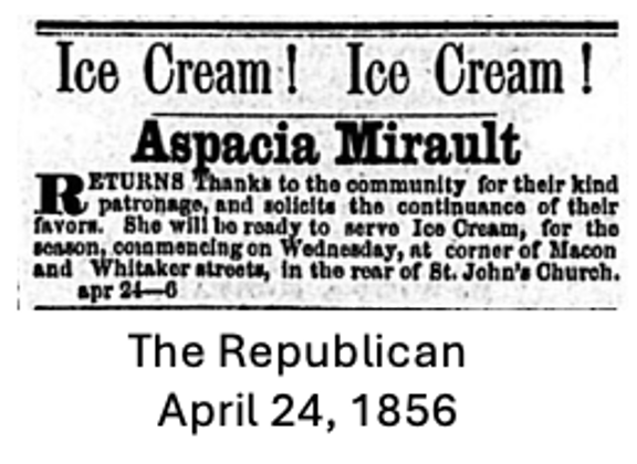 Aspasia Cruvellier Mirault, Pastry Cook and Confectioner