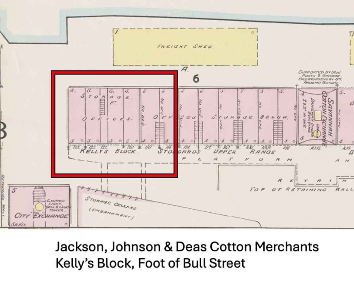 Deas, Johnson & Jackson, Cotton Merchants, 1870