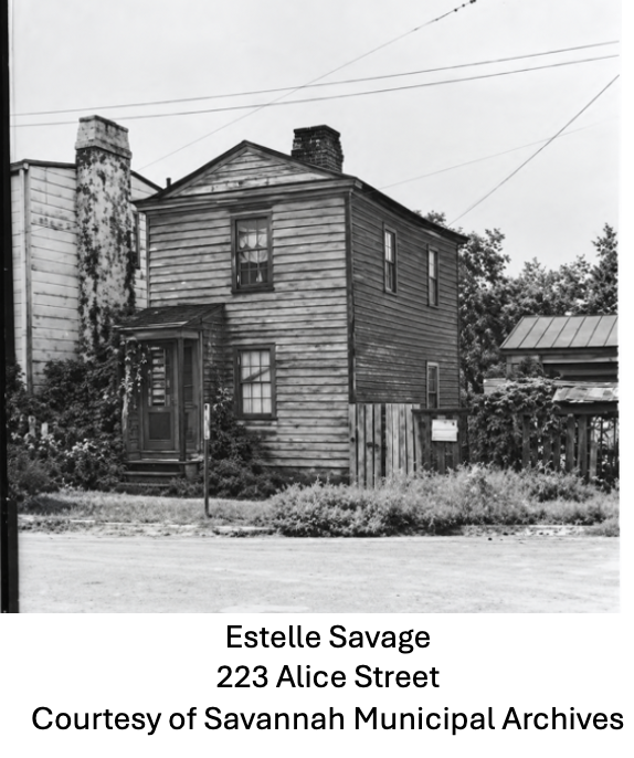 Phyllis Savage Home 1846