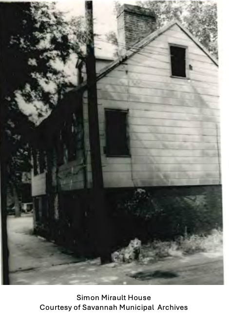 Simon Mirault Home, 1852