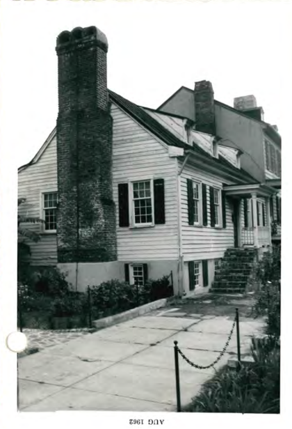 Major Charles Odingsells and son Anthony Odingsells (free man of color) Homes