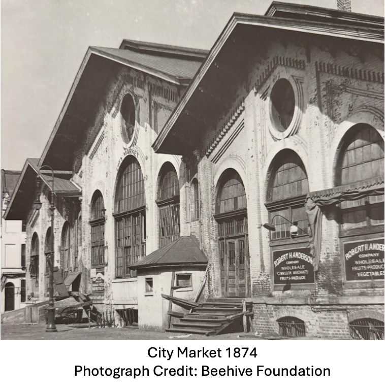 Captain Franklin F. Jones, Butcher at City Market, Stall#31